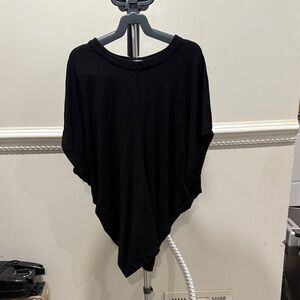 Ann Taylor Classic Black Top with Zipper